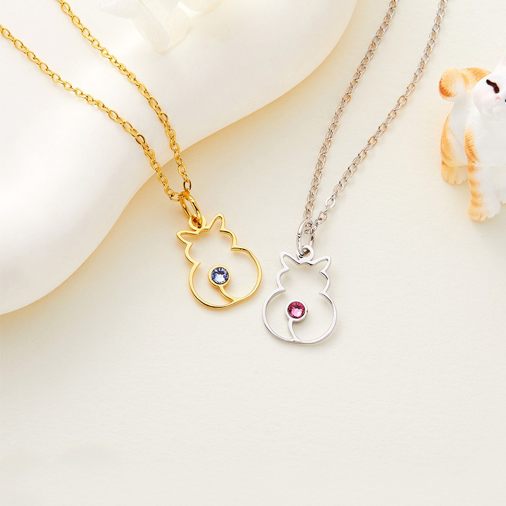 cat silhouettes jewelry