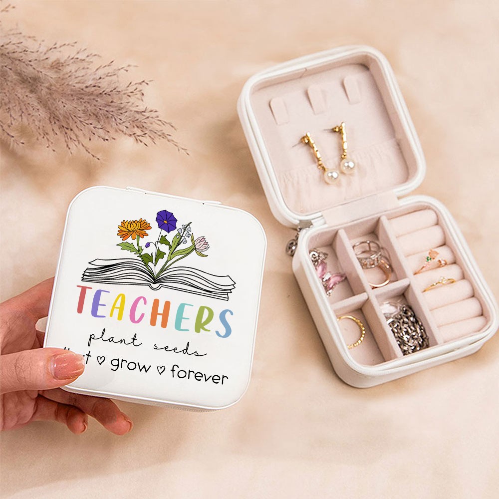 book birthflower jewelry box