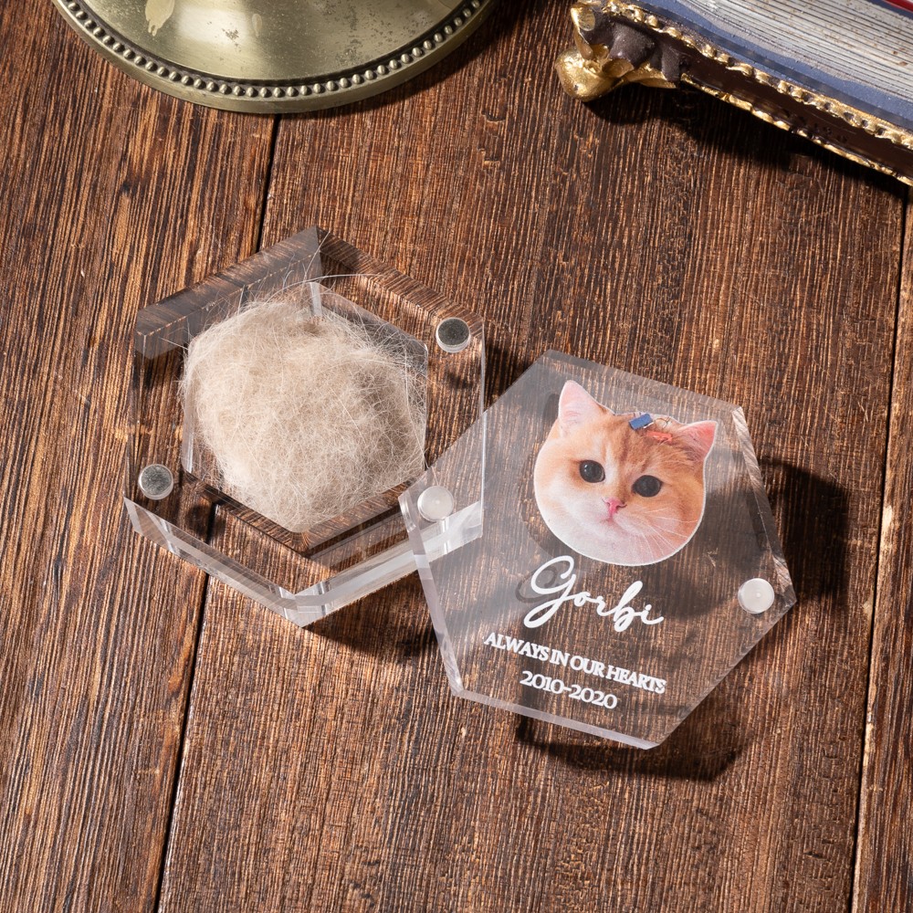 Personalized Pet Hair Keepsake