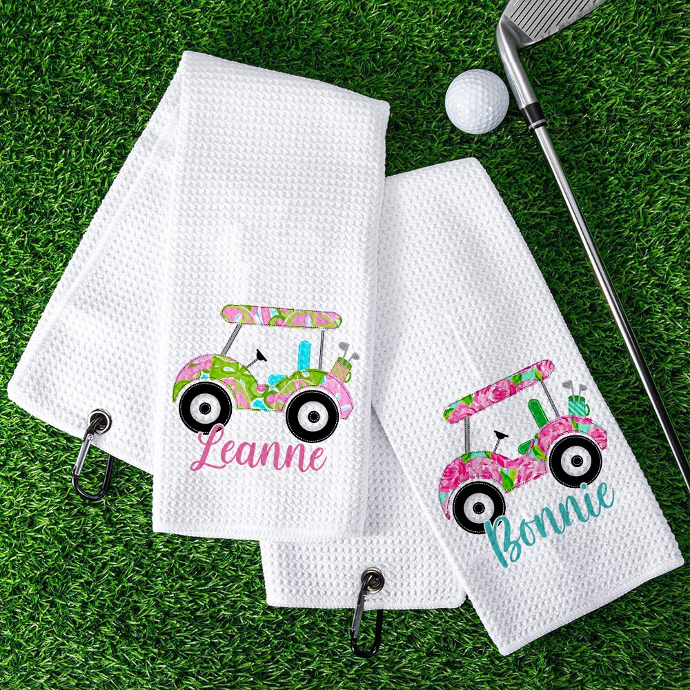 custom golf towel