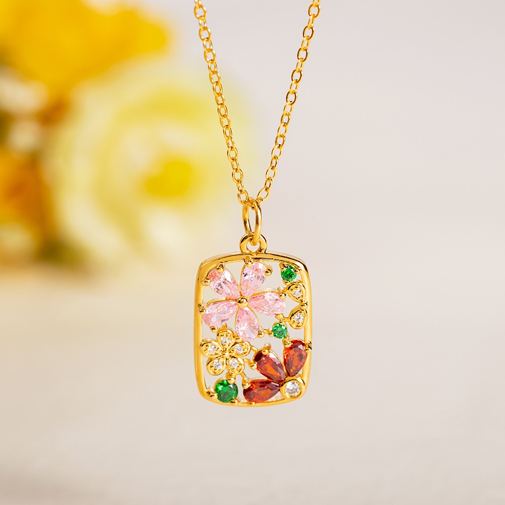 gemstone necklace