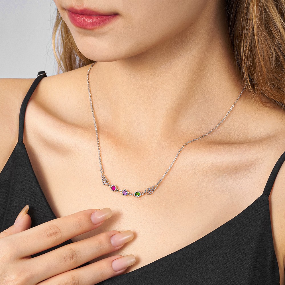 birthstone necklace