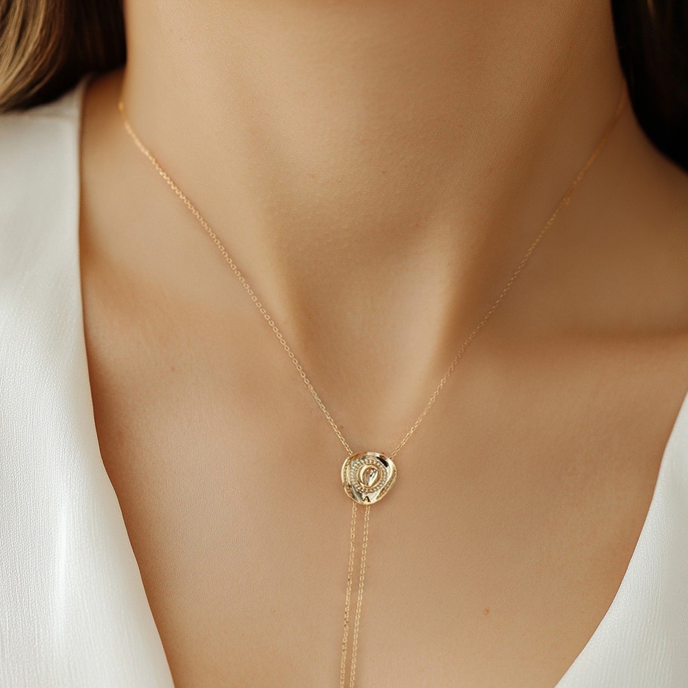 with Engraved Initia