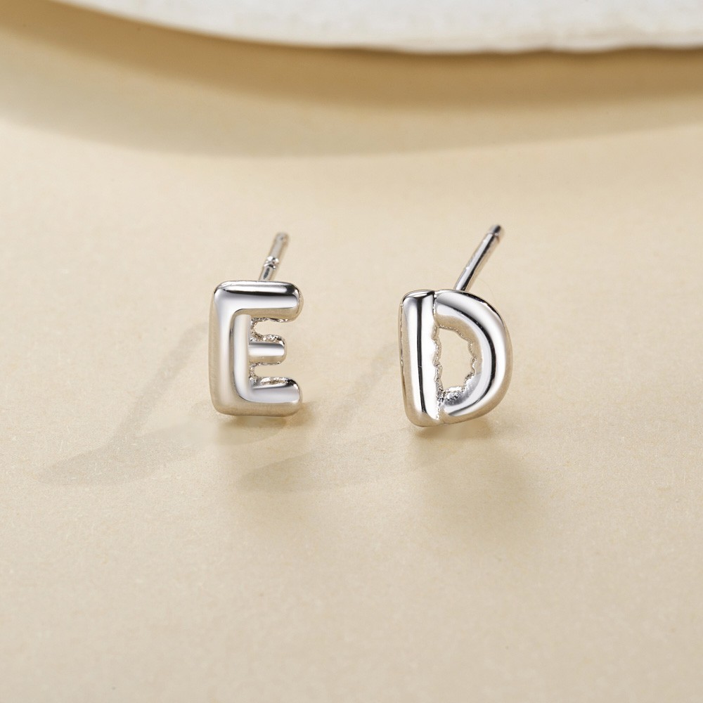 initials earrings