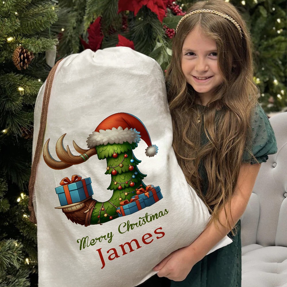 sac de dessin animé de Noël