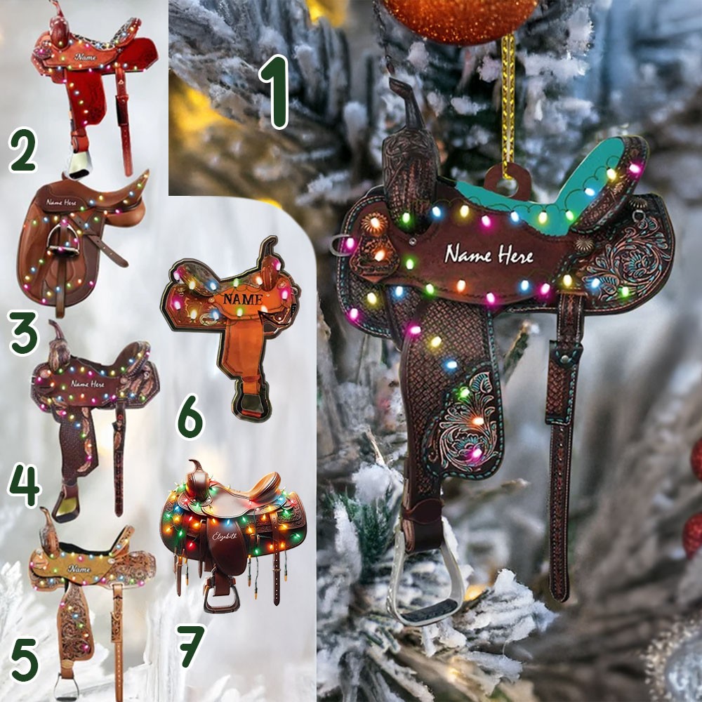 Saddle Ornament