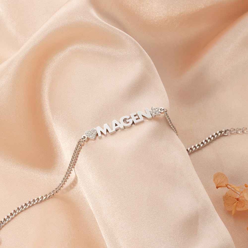 letters bracelets