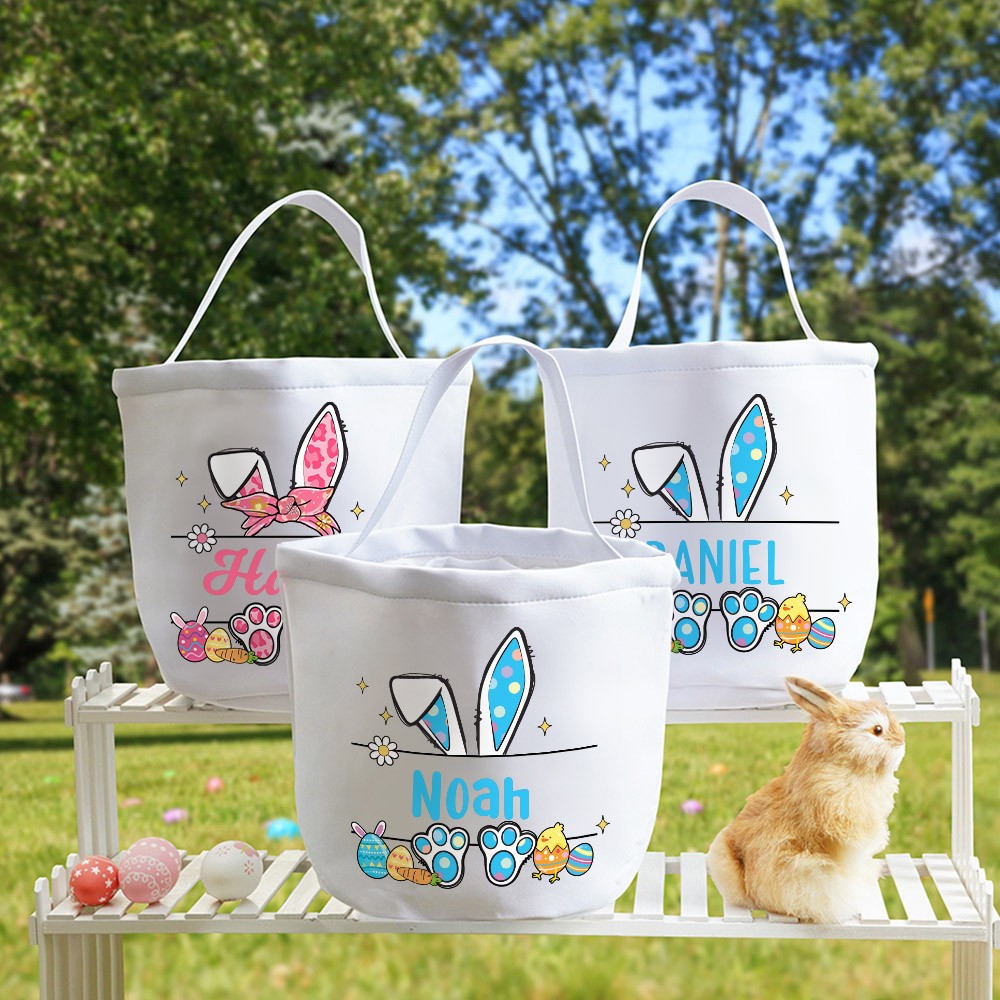 bunny easter basket