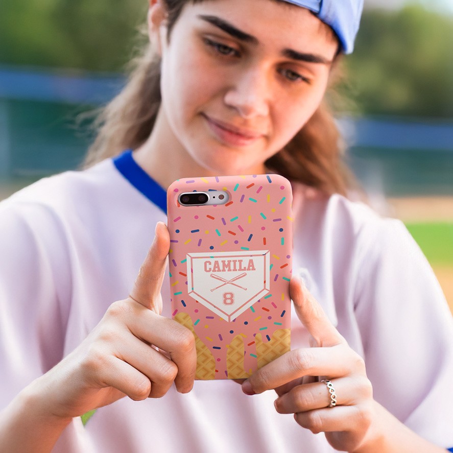Melting Ice Cream Cone Phone Case