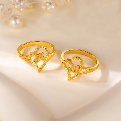 letter ring