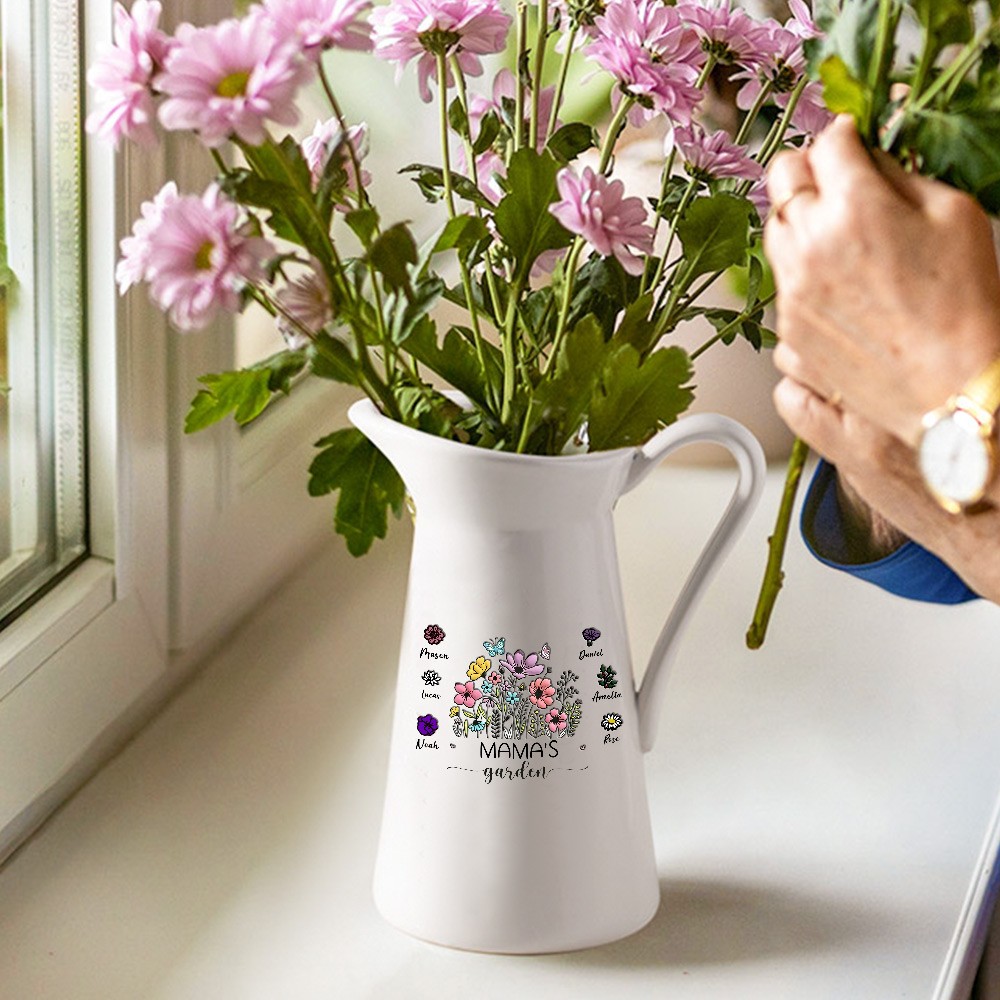 grandma garden vase