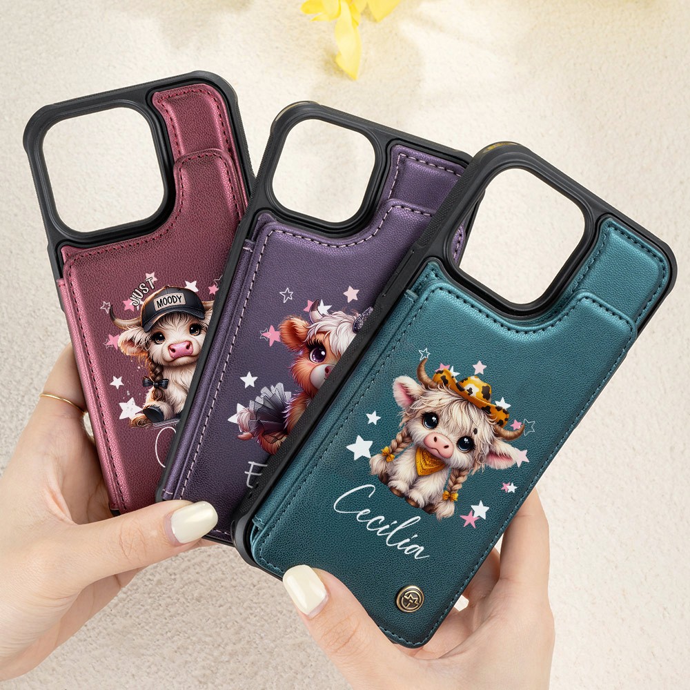 lphone wallet case with card holder