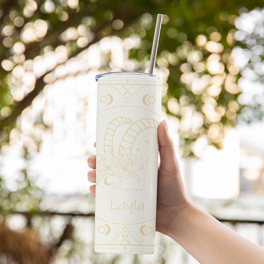 Personalized tumbler with name