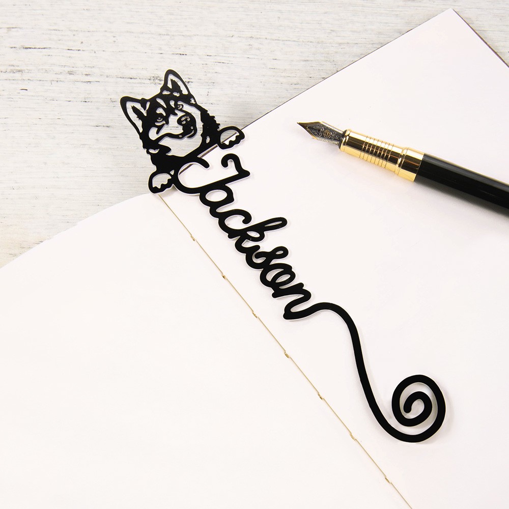 dog bookmark