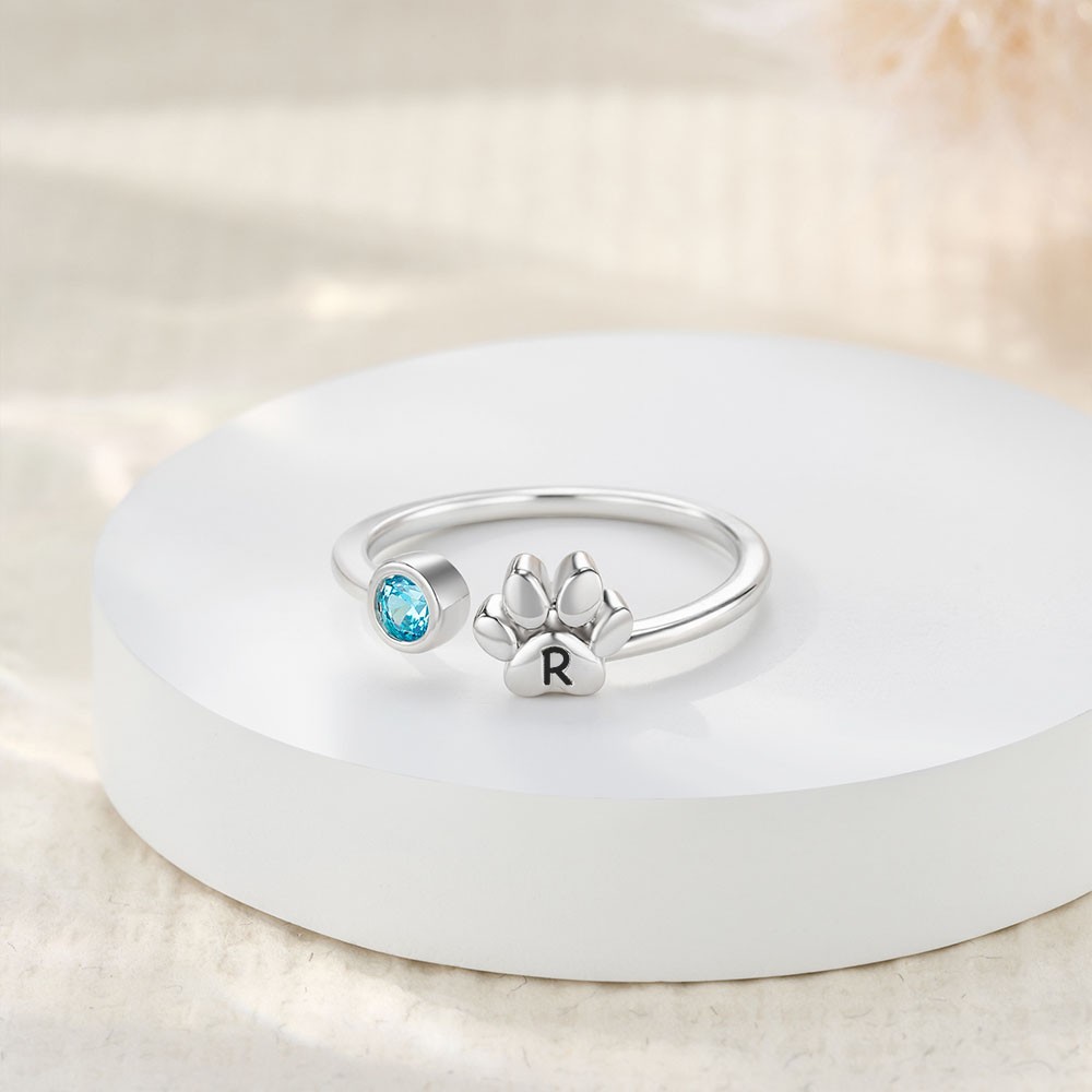 pet paw ring