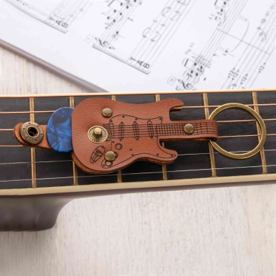 Gitarren-Schlüsselanhänger