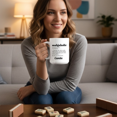 mug with color inside