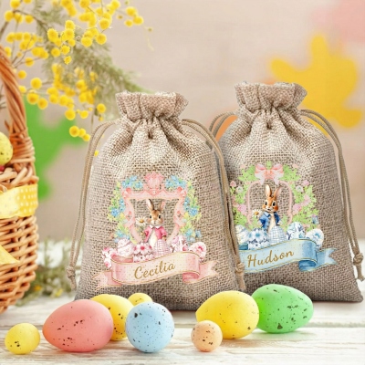 Ostertüten aus Jute