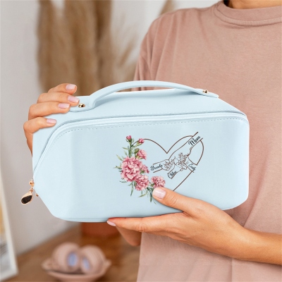 personalized cosmetic bag