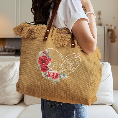 canvas name bag