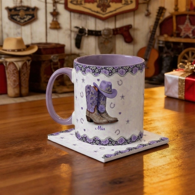 Tasse mit Farbe innen
