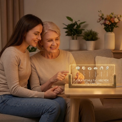 birthflower night light