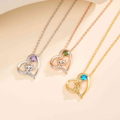 cow heart necklace