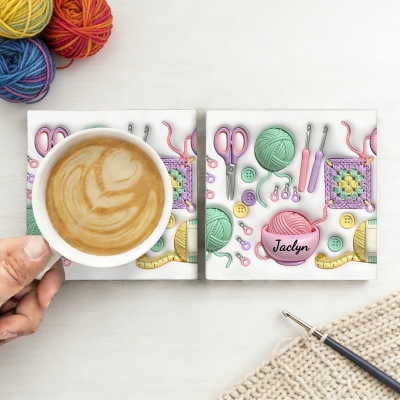 mug with color inside