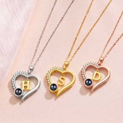 Initial and Birthstone