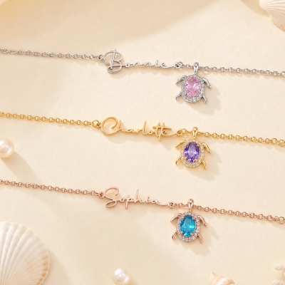 Sea Turtle Anklet