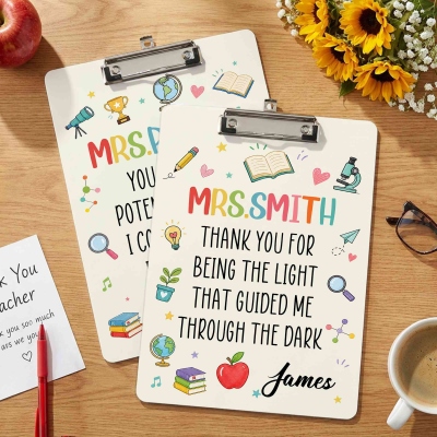 Dry erase clipboard