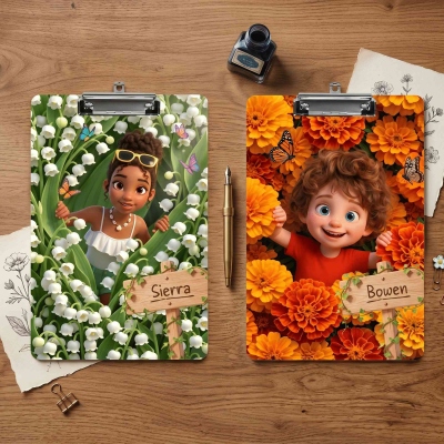 Dry erase clipboard