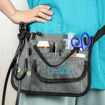 trousse d'infirmière avec stéthoscope