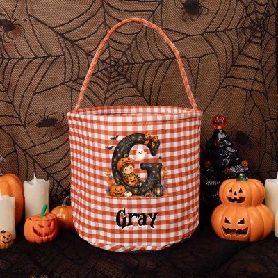 Halloween Candy Basket