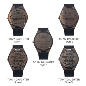Wooden watch