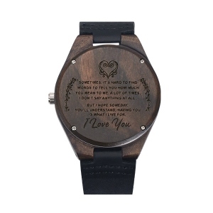 Wooden watch