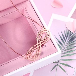 8 names necklace