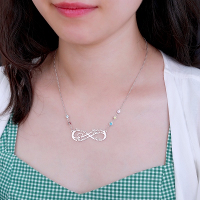 5 names necklace