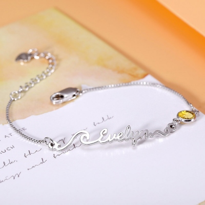 birthstone bracelet