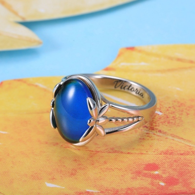 sterling silver mood ring