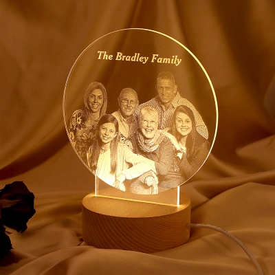 3D Photo Night Light