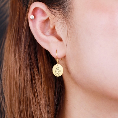 flower earring