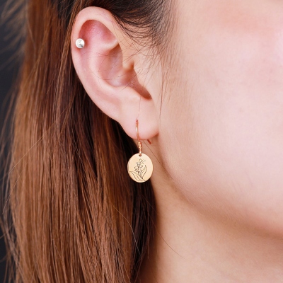 birth month flower jewelry