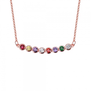 Personalized Birthstone Necklace