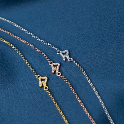 Sterling Sliver Dainty Tooth Necklace