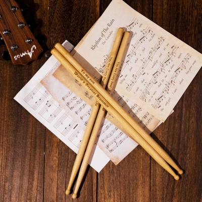 Personalized Maple Drum Sticks