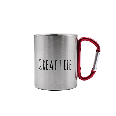 Personalized Carabiner Camping Mug