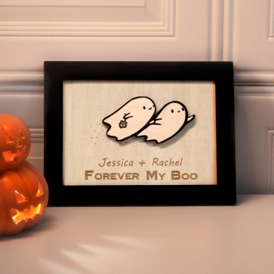 Personalized Ghost Decor for Couples
