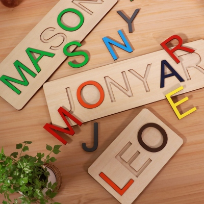 Personalized Wooden Name Puzzle