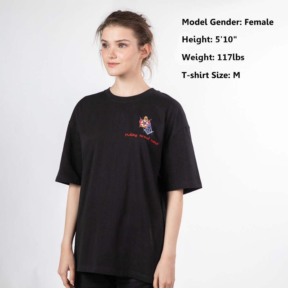 Personalized Embroidered Family Logo T-shirt